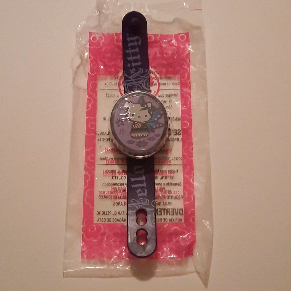 Hello kitty mcdonalds 2008 purple fairy watch